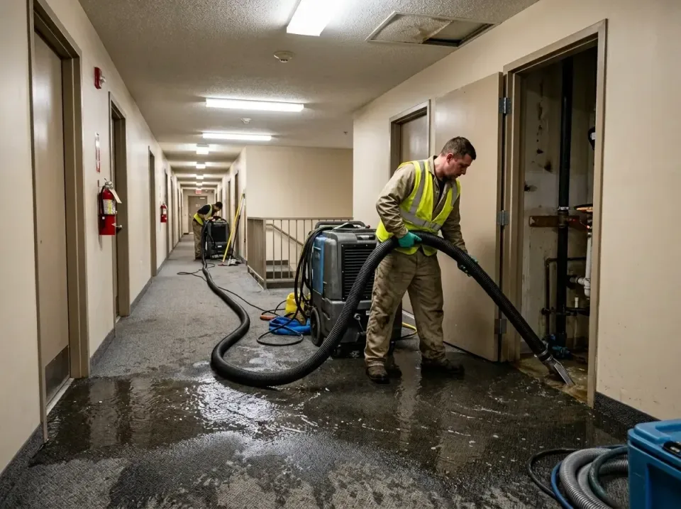 multi-unit-apartment-hallway-f-005 — frequently asked questions, Emergency Burst Pipe Water Extraction & Removal in Pompton…